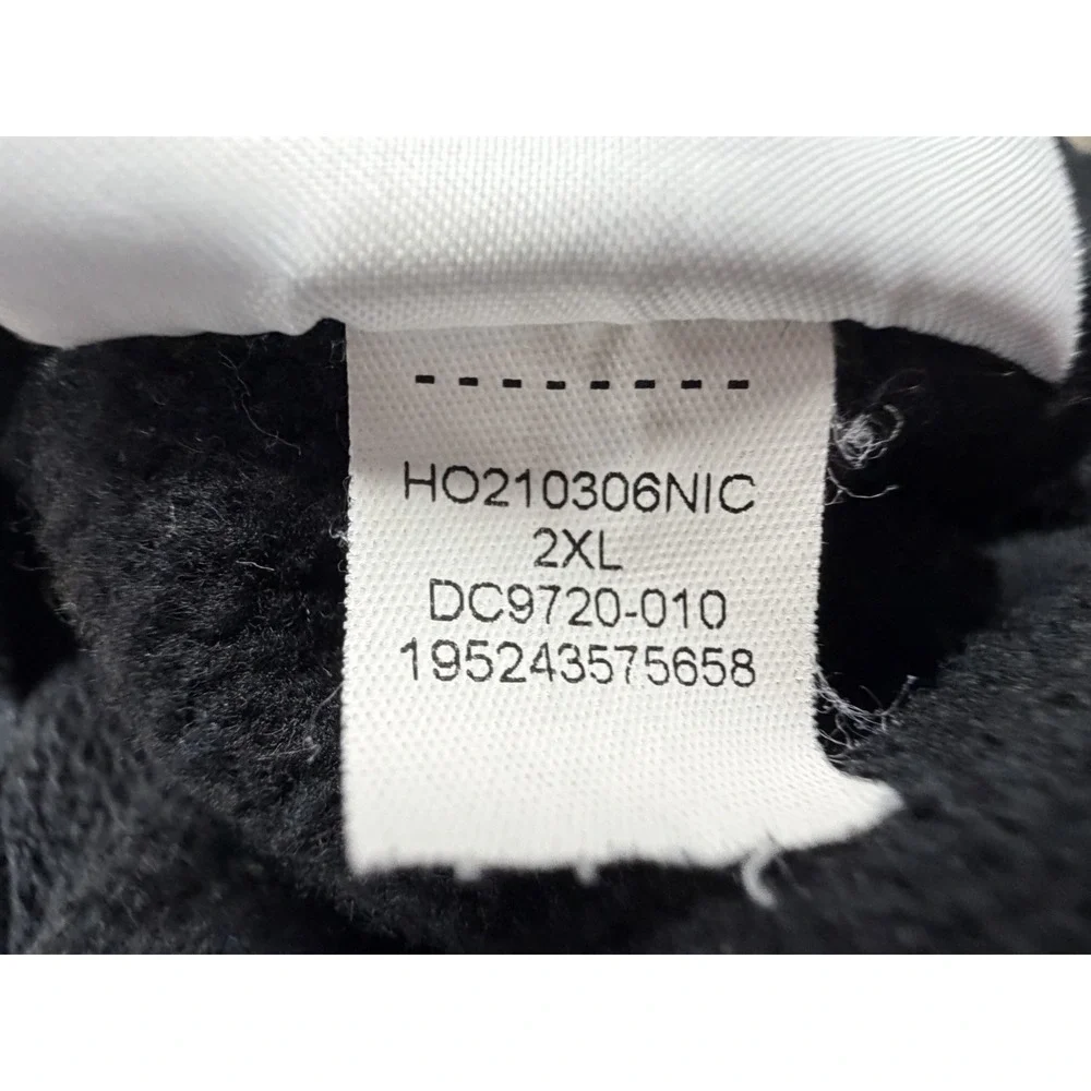 Jordan Men Activewear Pants XXL Black Mind Over Matter Sweatpants Has Holes